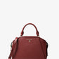 Cleo Small Saffiano Leather Satchel
