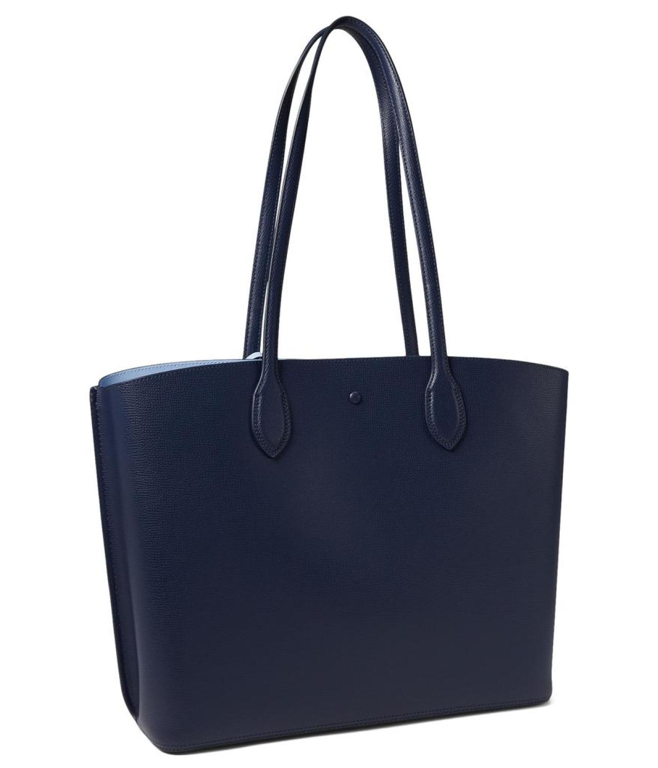 Suite Crossgrain Leather Work Tote