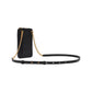 Morgan Saffiano Leather North/South Phone Crossbody