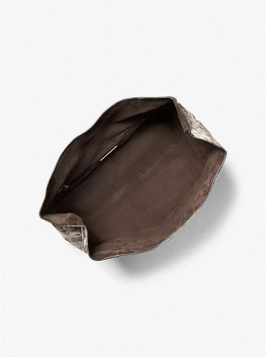 Monogramme Python Embossed Lunch Bag Clutch