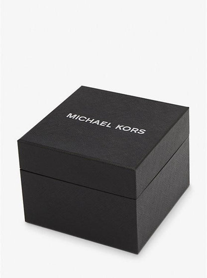Oversized Alek Silver-Tone Watch Gift Set