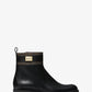 Padma Logo and Leather Ankle Boot