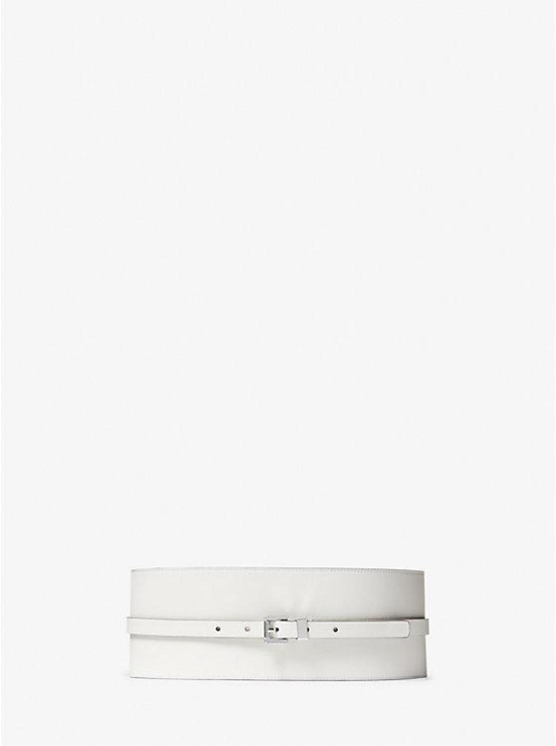 Leather Wide Waist Belt