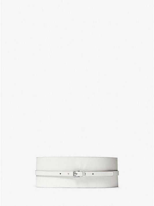 Leather Wide Waist Belt
