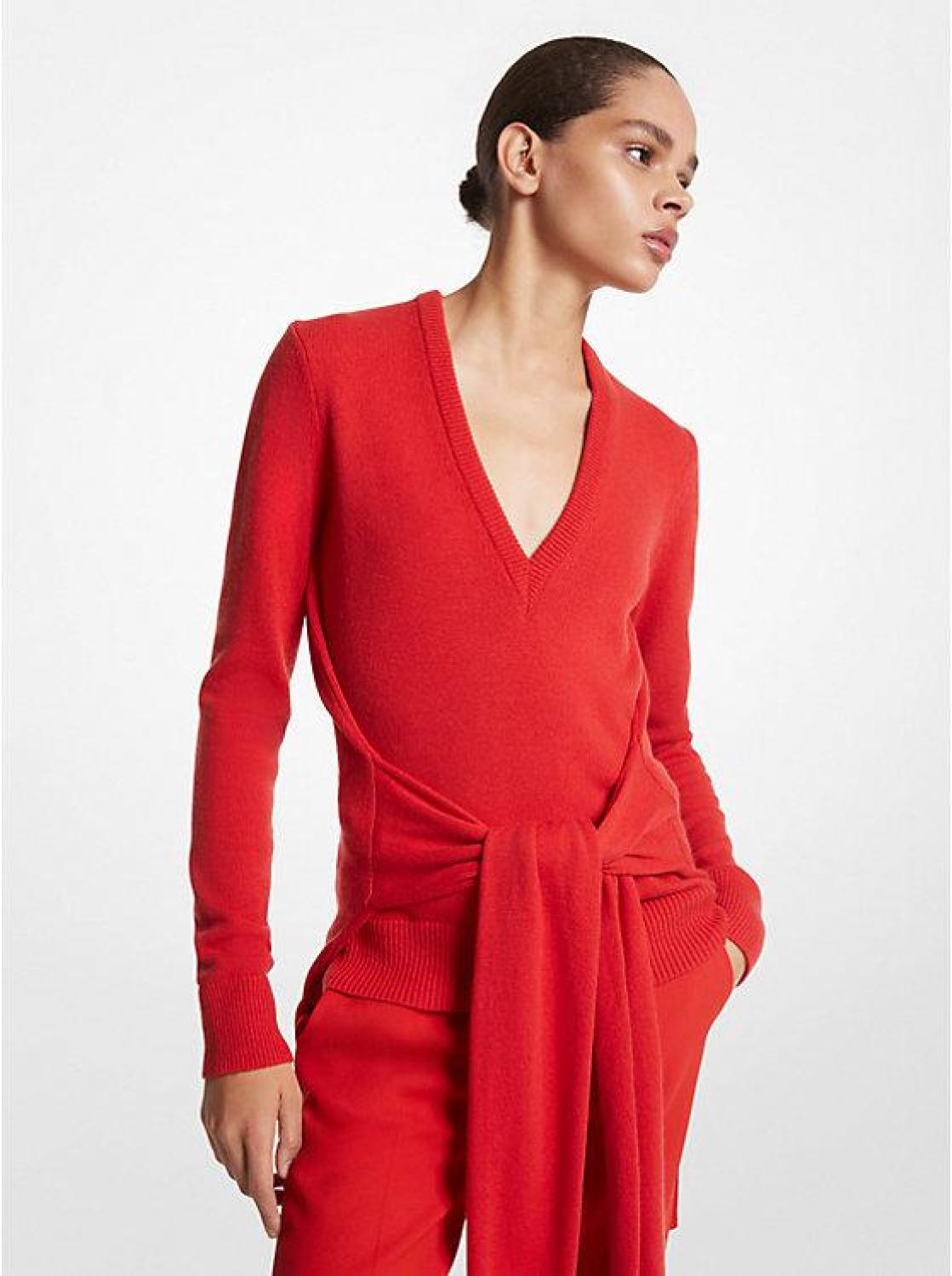 Cashmere Scarf Sweater