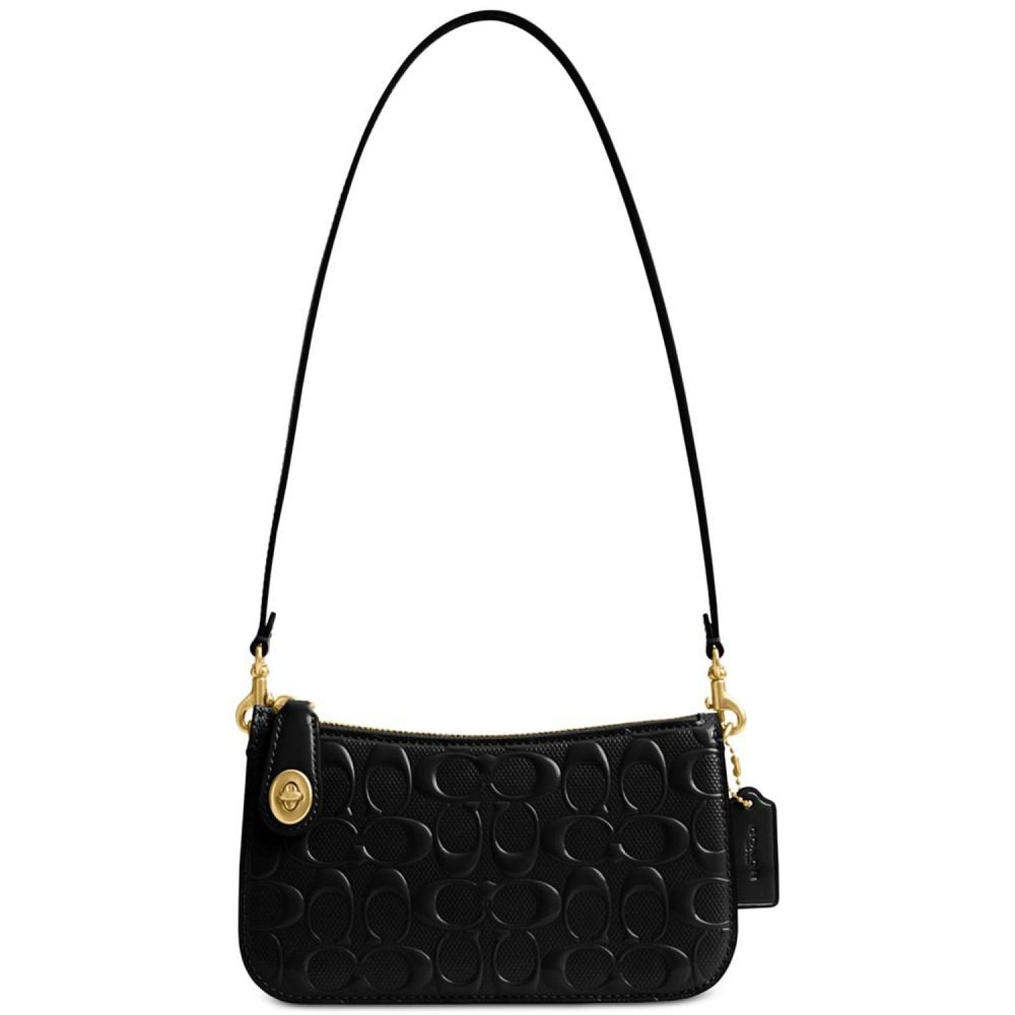 Signature Patent Leather Small Pochette