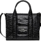Black 'The Croc-Embossed' Medium Tote