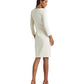 Ponte 3/4 Sleeve Dress