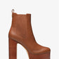 Natasha Leather Platform Boot
