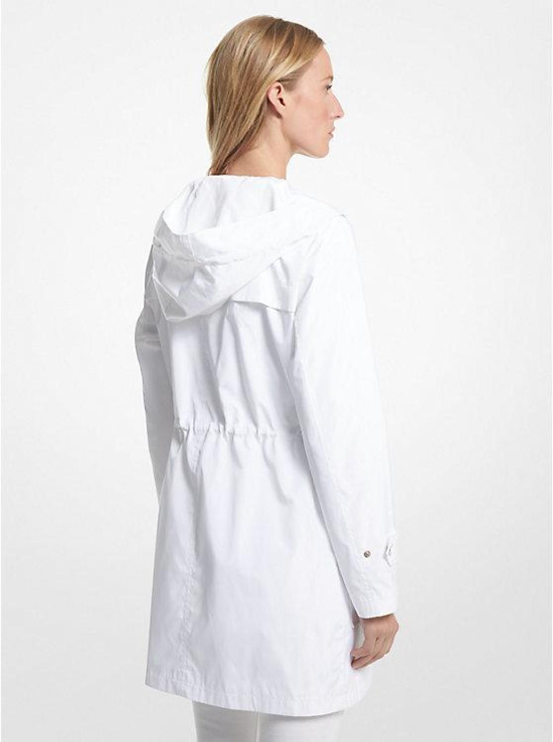 Woven Hooded Raincoat