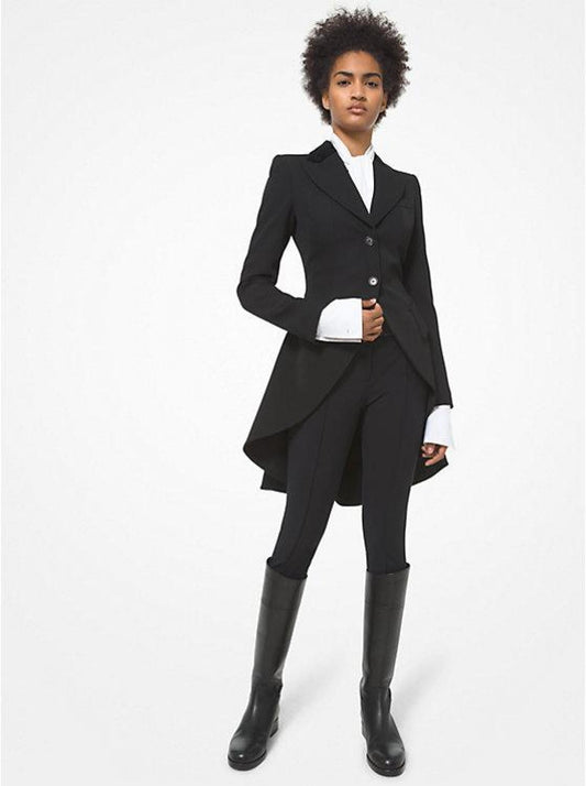 Wool Gabardine Riding Jacket