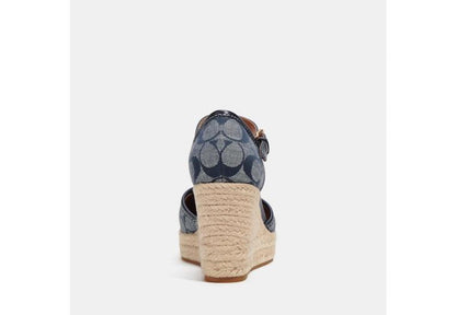 Coach Outlet Raine Espadrille In Signature Denim