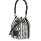 Marc Jacobs Monogram Printed Drawstring Bucket Bag