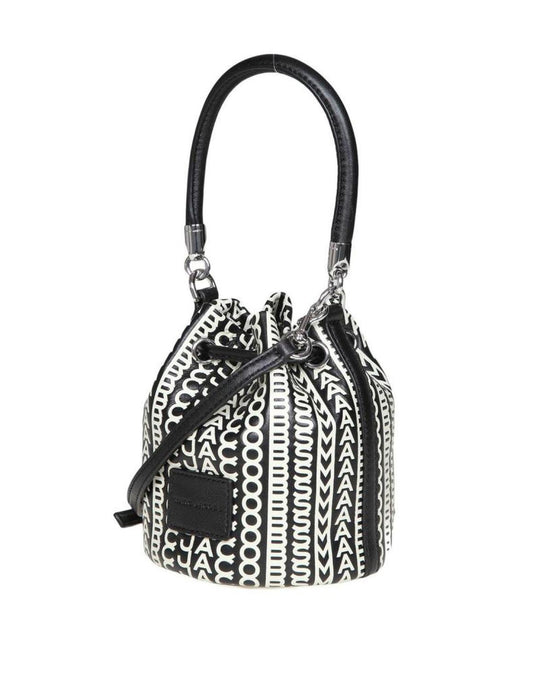 Marc Jacobs Monogram Printed Drawstring Bucket Bag