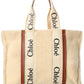 Chloé Woody Large Shearling & Leather Tote