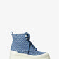 Payton Denim Jacquard Combat Boot