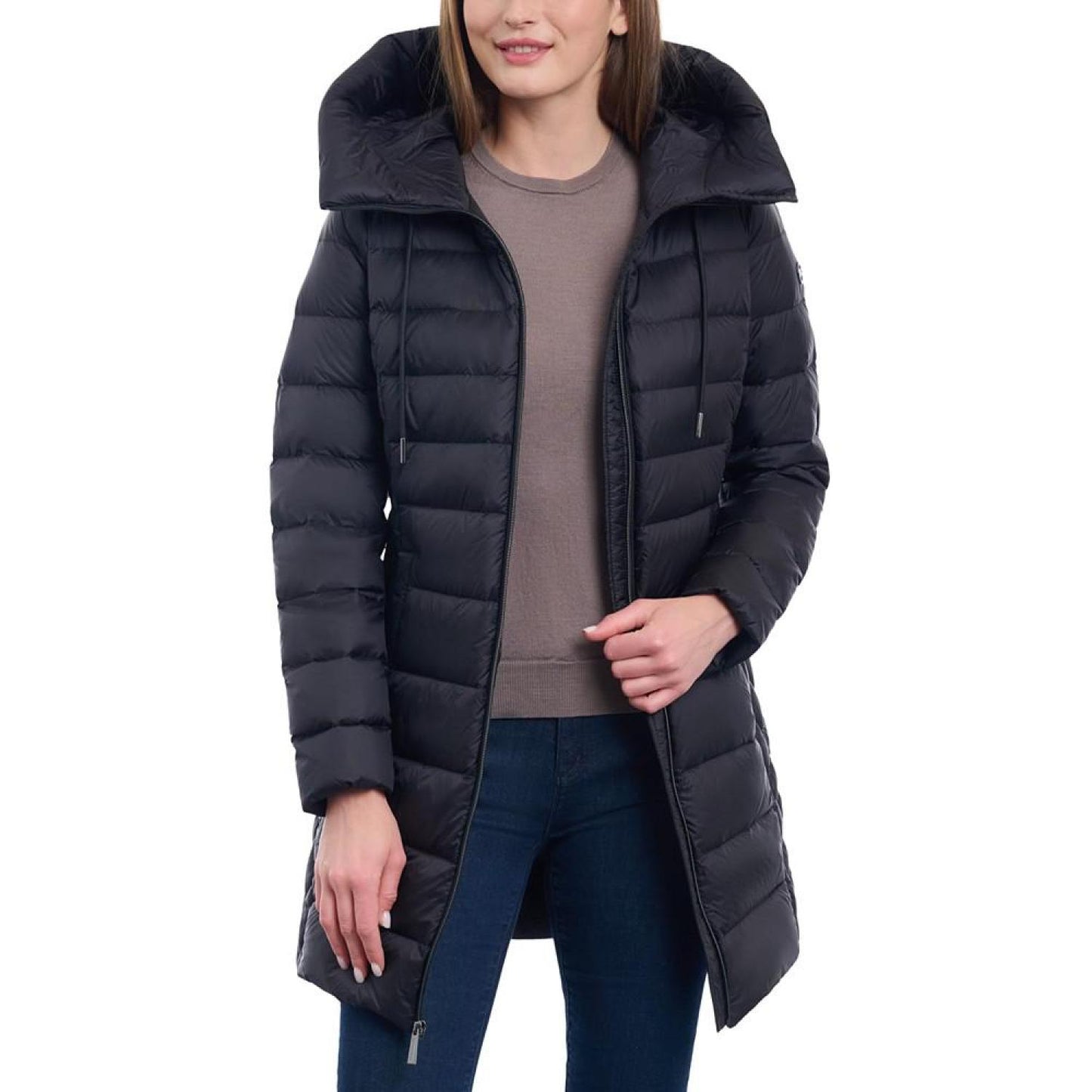 Women's Hooded Down Packable Puffer Coat, Created for Macy's