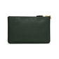 Polished Pebble Leather Small Wristlet