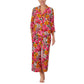 Fashion Charm 3/4 Sleeve Cropped Shorts PJ Set