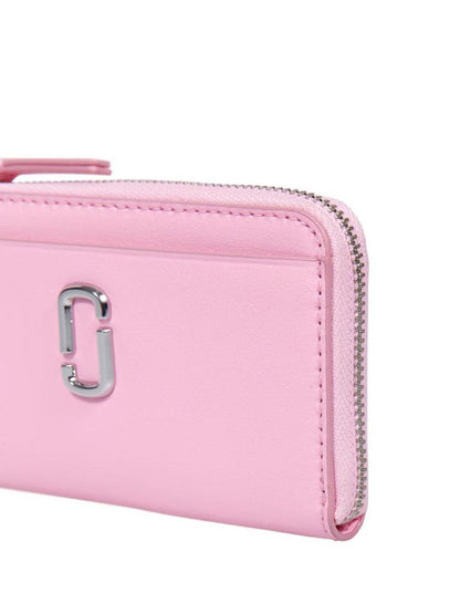 Marc Jacobs Logo Plaque Zip-Up Wallet