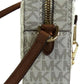 Michael Kors Jet Set East West Chain Signature MK Crossbody Bag