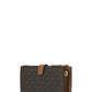 Michael Michael Kors Adele Logo Plaque Clutch Bag