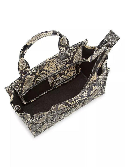The Snakeskin Small Tote