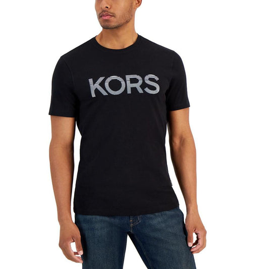 Men's Tipped Kors Modern-Fit Logo Graphic T-Shirt
