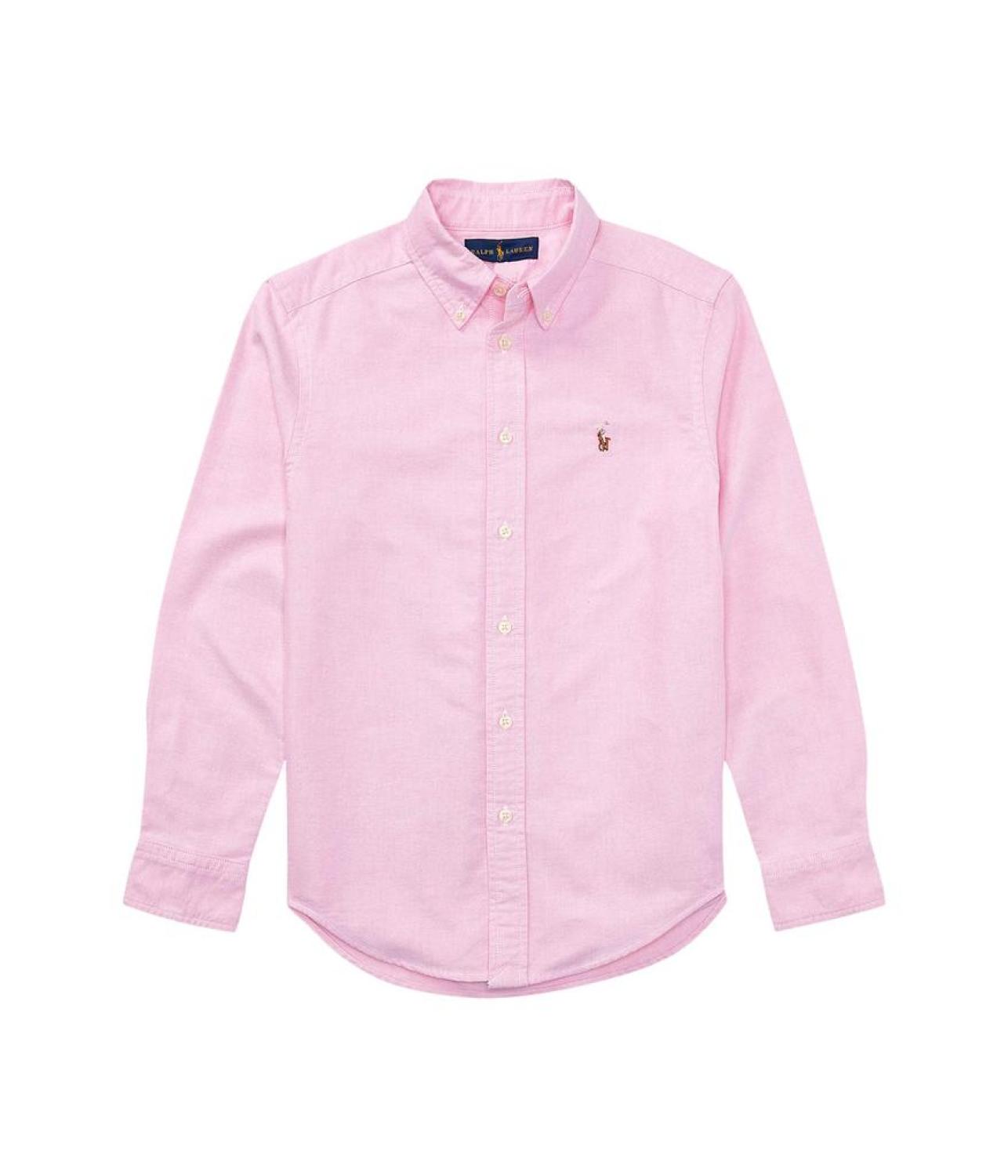 Cotton Oxford Sport Shirt (Big Kids)