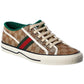 Gucci Tennis 1977 GG Canvas Sneaker, 11 UK