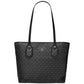 Logo Eva Medium Top Zip Tote