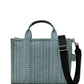 The Washed Monogram Denim Medium Tote Bag