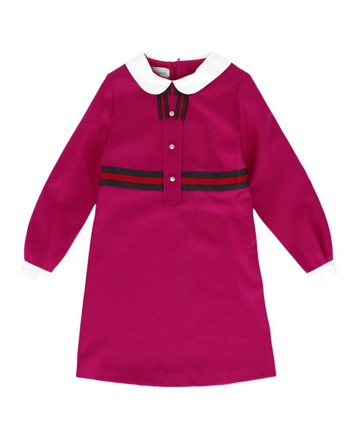 Gucci Wool & Cashmere-Blend Blend Dress