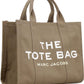 Marc Jacobs Logo Printed Zipped Medium Tote Bag