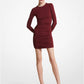 Stretch Matte Jersey Ruched Dress