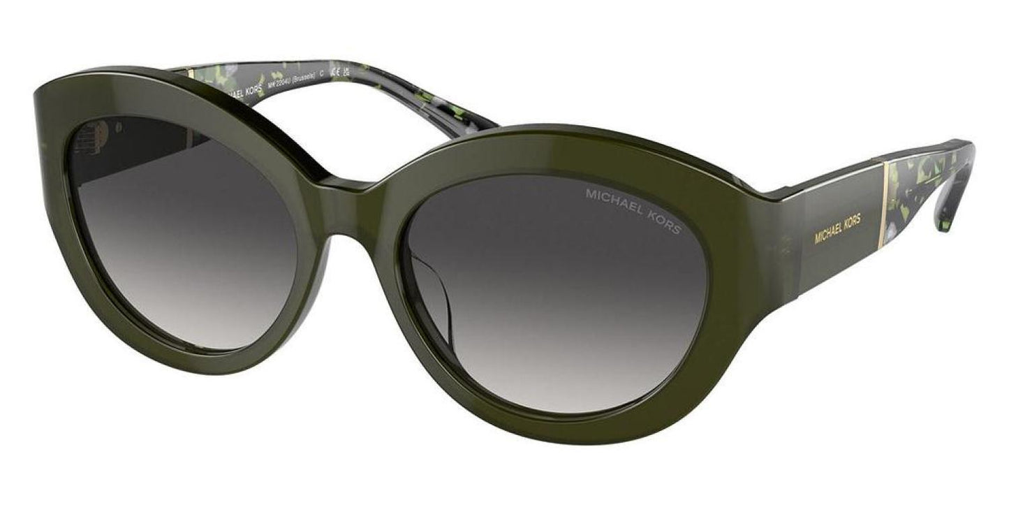Michael Kors Women's Brussels 54mm Opal Green Sunglasses MK2204U-39478G-54