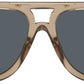 Brown Aviator Sunglasses