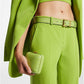 Tina Mini Crocodile Embossed Leather Minaudiere
