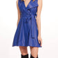 Wesley Dress In Cobalt
