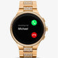 Gen 6 Camille Pavé Gold-Tone Smartwatch