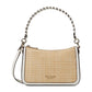 Hudson Woven Straw Medium Convertible Crossbody
