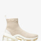 Olympia Extreme Metallic Stretch Knit Sock Sneaker