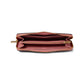 Smooth Leather Slim Accordion Zip