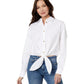 Poplin Tie Shirt