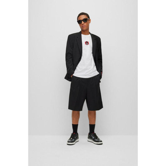 Relaxed-fit jacket in a stretch-wool blend