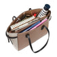Knott Colorblocked Leather Large Tote