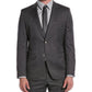 BOSS Hugo Boss Slim Fit Wool & Silk-Blend Suit with Flat Front Pant