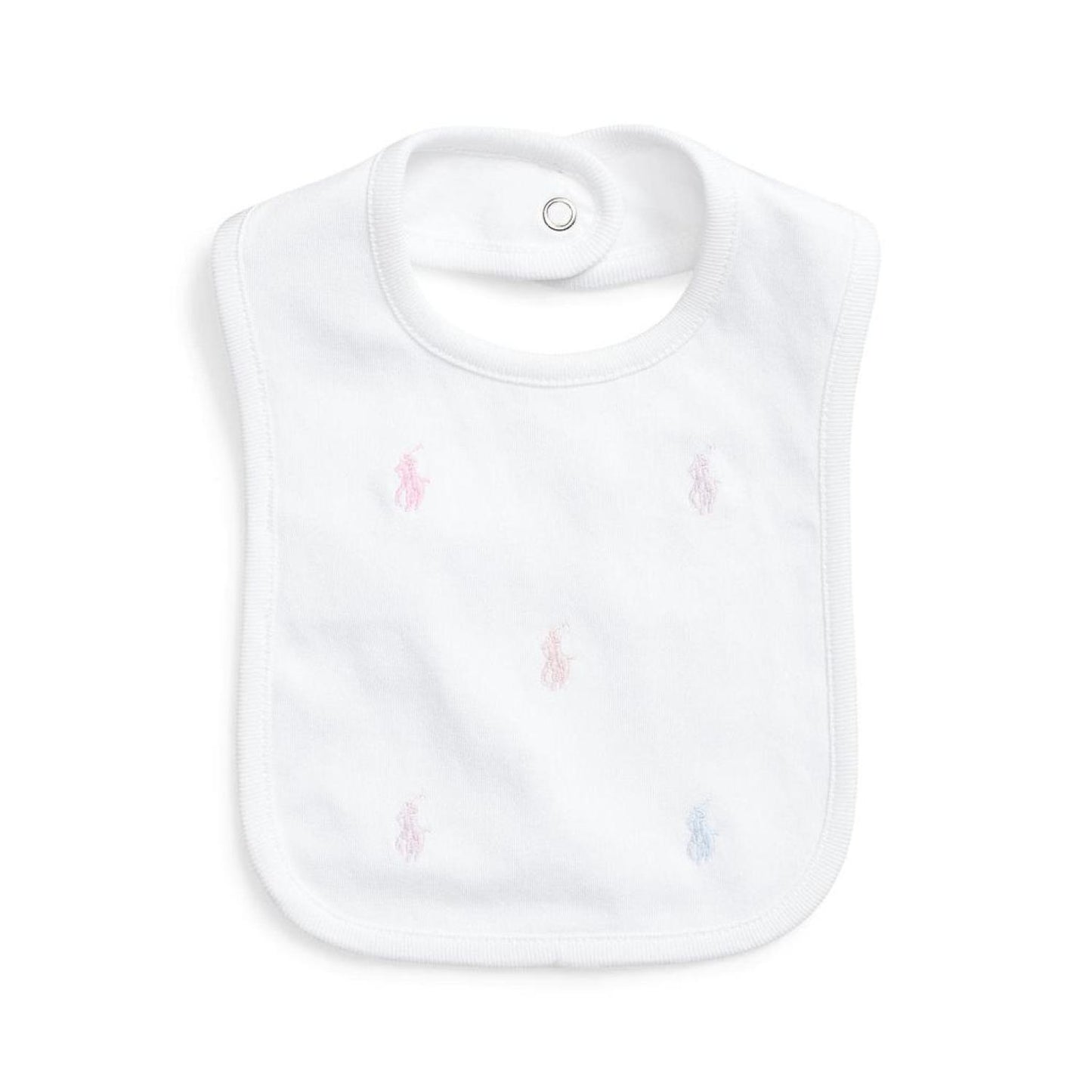 Polo Pony Cotton Interlock Bib (Infant)
