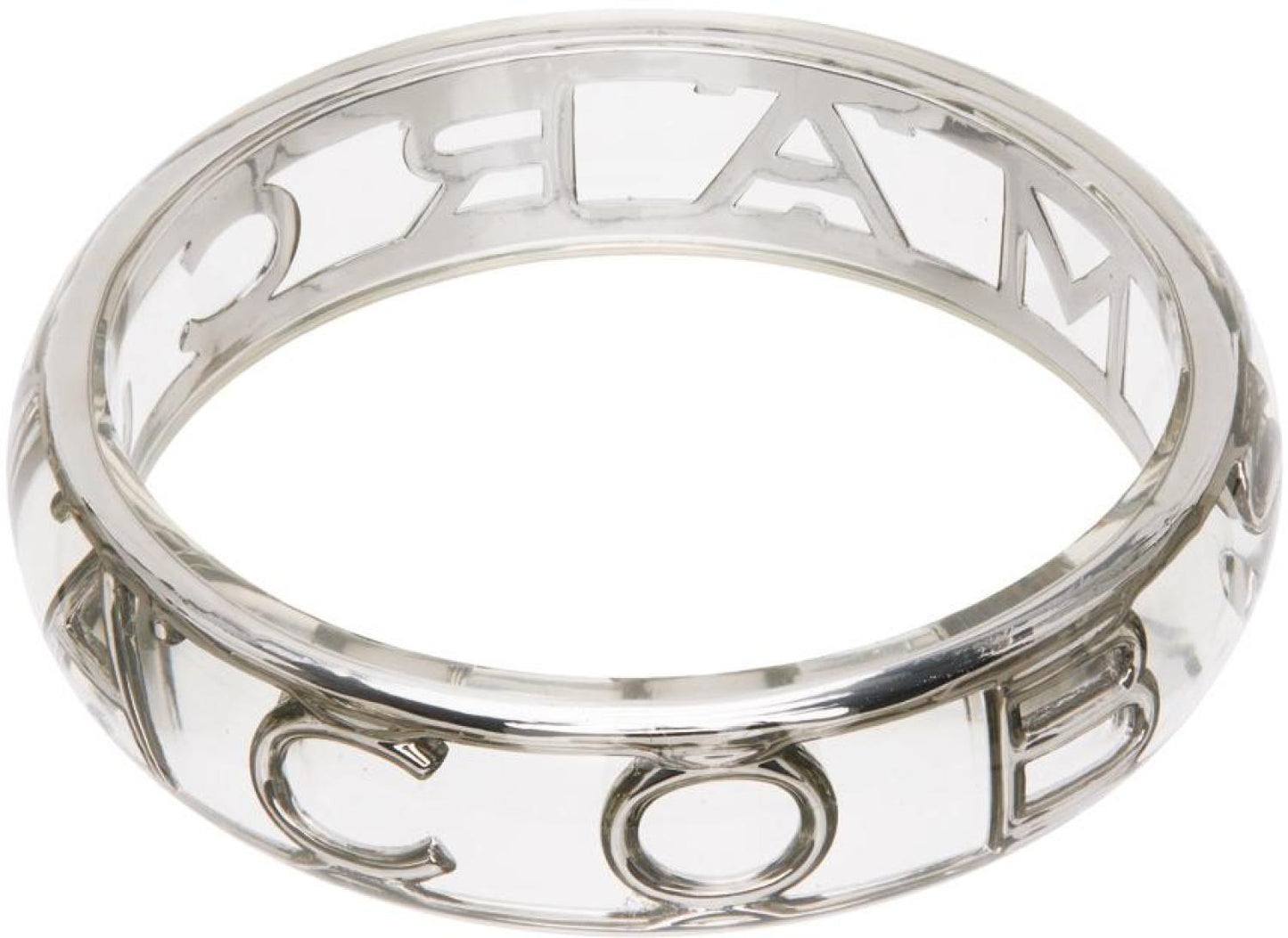 Transparent 'The Monogram' Bangle