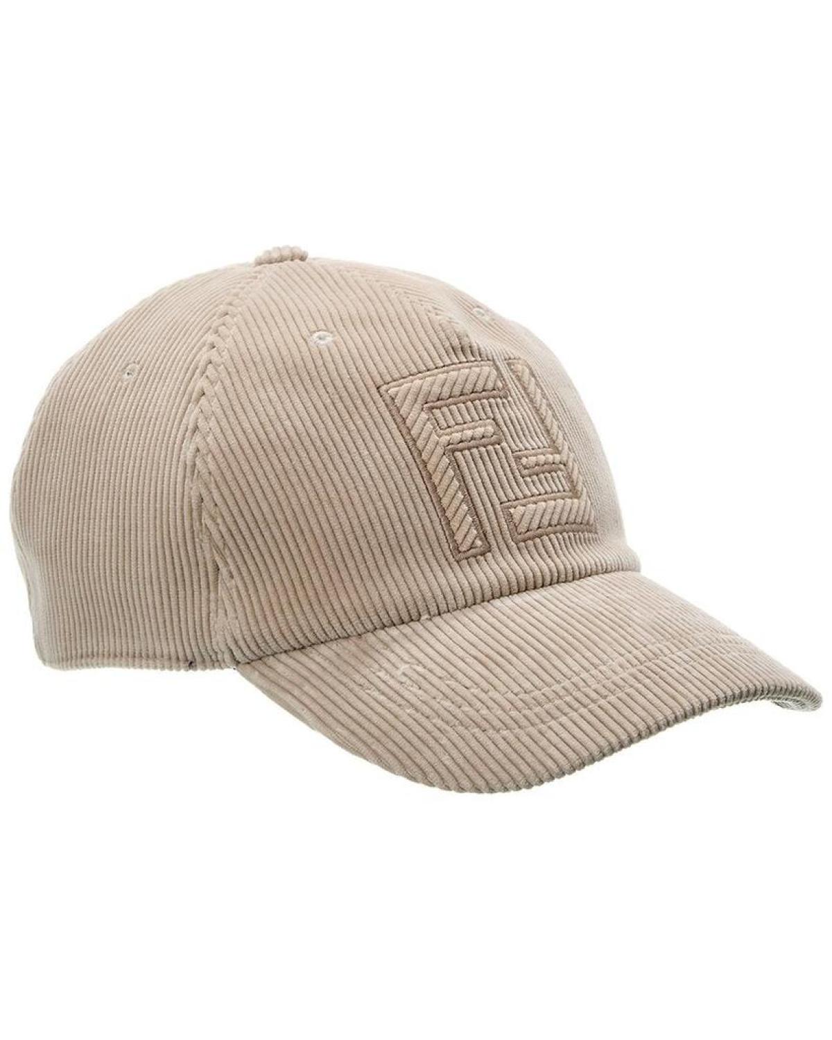 FENDI Corduroy Baseball Cap